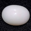 3.08 Ct. Oval Cab Natural White Opal Sudan Unheated Gem
