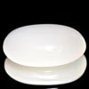 4.83 Ct. Oval Cab Natural Gem White Color Opal Sudan