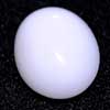 3.18 Ct. Oval Cab Natural Gem White Color Opal Sudan