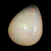 1.20 Ct. Pear Cab Natural Gem Multi Color Opal Unheated
