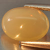 2.07 Ct. Oval Cab Natural Yellow White Opal Unheated