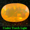 1.84 Ct. Oval Natural Multi Color Opal Sudan Unheated