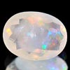0.70 Ct. Oval Natural Multi Color Opal Sudan Unheated