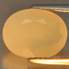 2.90 Ct. Oval Natural White Color Opal Sudan Unheated