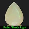 0.93 Ct. Pear Natural Gem Multi Color Opal Unheated Gem
