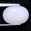 1.11 Ct. Oval Natural White Color Opal Sudan Unheated