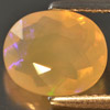 1.36 Ct. Oval Natural Multi Color Opal Sudan Unheated