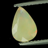 0.68 Ct. Pear Natural Multi Color Opal Sudan Unheated