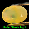 2.44 Ct. Oval Natural Multi Color Opal Sudan Unheated