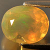 1.49 Ct. Oval Natural Multi Color Opal Sudan Unheated
