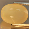 2.01 Ct. Oval Natural White Color Opal Sudan Unheated