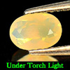 0.52 Ct. Oval Natural Multi Color Opal Sudan Unheated