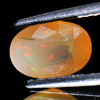 0.67 Ct. Oval Natural Multi Color Opal Unheated Sudan