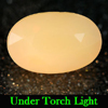 0.73 Ct. Oval Natural Multi Color Opal Sudan Unheated