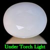 Unheated 0.79 Ct. Oval Natural Multi Color Opal Sudan