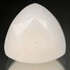 0.96 Ct. Trilliant Natural White Opal Sudan Unheated