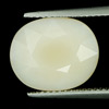 3.97 Ct. Oval Natural White Opal Sudan Unheated Gem