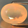 1.37 Ct. Oval Natural White Opal Sudan Unheated Gem