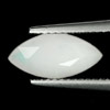 0.97 Ct. Marquise Natural White Opal Sudan Unheated Gem