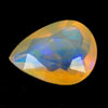 Unheated  1.50 Ct. Pear Natural Multi Color Opal Sudan