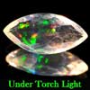1.05 Ct. Marquise Natural Gem Multi Color Opal Sudan