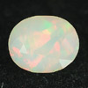 Unheated 0.93 Ct. Oval Natural Multi Color Opal Sudan