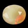 Unheated 0.78 Ct. Oval Natural Multi Color Opal Sudan