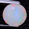 0.93 Ct. 5.5 Mm Natural Multi Color Opal Unheated Sudan