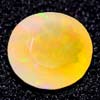 Unheated 0.89 Ct. Oval Natural Multi Color Opal Sudan