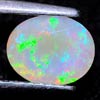 0.97 Ct. Oval Natural Multi Color Opal Unheated Sudan