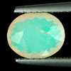 Unheated 0.73 Ct. Oval Natural Multi Color Opal Sudan