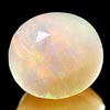 Unheated 3.59 Ct. Oval Natural Multi Color Opal Sudan