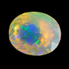 0.85 Ct. Oval Natural Multi Color Opal Unheated Sudan