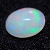 1.17 Ct. Oval Cab Natural Multi Color Opal Sudan Gem