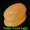 1.26 Ct. Oval Cab Natural Multi Color Opal Sudan Gem