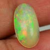 3.10 Ct. Oval Cab Natural Multi-Color Play Of Colour Opal