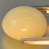 2.54 Ct. Oval Cabochon Natural Multi Color Opal Unheated