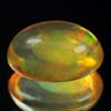 2.77 Ct.Oval Cabochon Natural Multi Color Opal Ethiopia