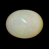3.21 Ct. Oval Cab Natural Gem Multi Color Opal Sudan