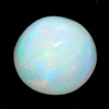1.14 Ct. 6.8 Mm Natural Multi Color Opal Unheated Sudan
