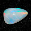 0.67 Ct. Pear Cabochon Natural Multi Color Opal Sudan