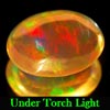1.13 Ct. Oval Cabochon Natural Multi Color Opal Sudan
