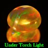 1.04 Ct. Oval Cabochon Natural Multi Color Opal Sudan