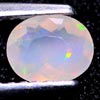 0.41 Ct. Oval Natural Multi Color Opal Sudan Unheated