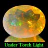 Unheated 3.16 Ct. Natural Multi Color Opal Sudan Gem