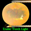 1.66 Ct. Natural Multi Color Opal Sudan Gem Unheated