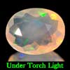 Unheated 0.85 Ct. Natural Multi Color Opal Sudan Gem