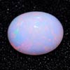1.46 Ct. Oval Cabochon Natural Multi Color Opal Sudan