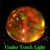 1.37 Ct. Round Cabochon Natural Multi Color Opal Sudan