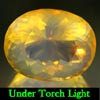 4.80 Ct. Oval Natural Multi Color Opal Sudan Unheated